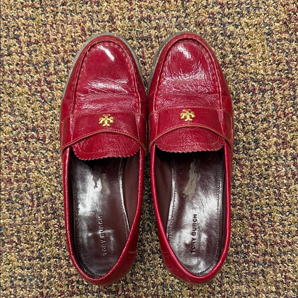 Tory Burch Women’s Red Loafers
